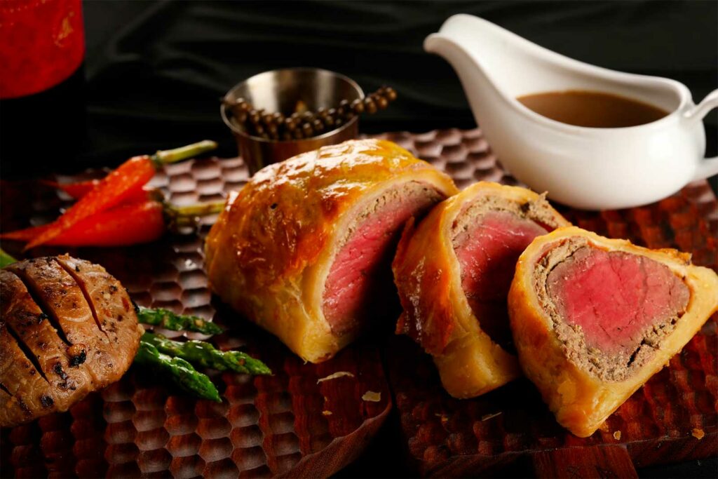 crust beef wellington