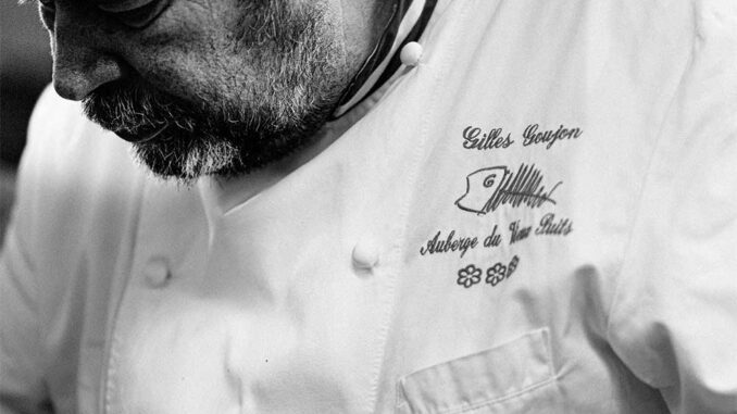 French chef Gilles Goujon